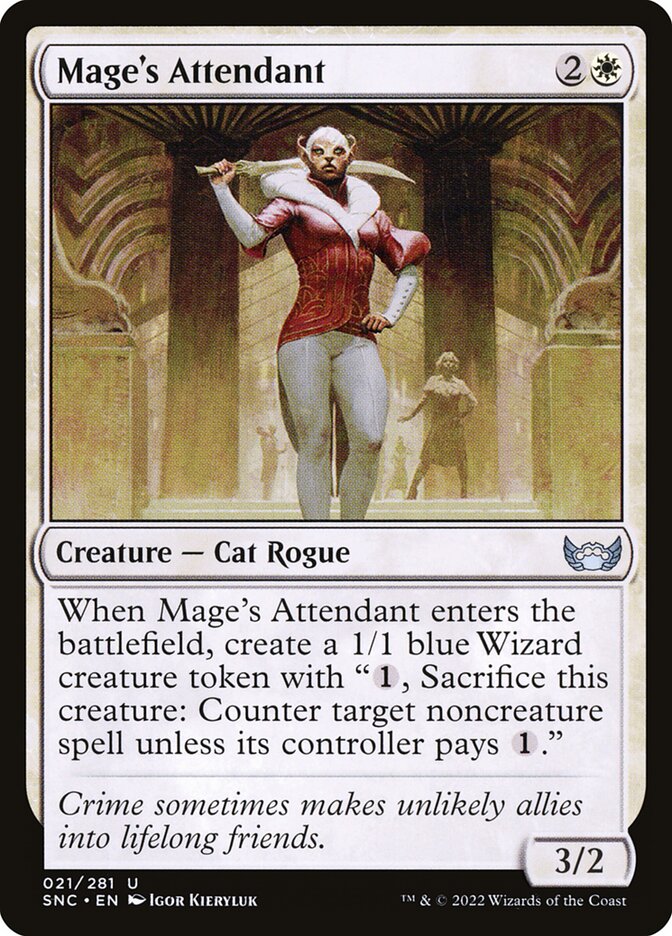 Mage's Attendant front