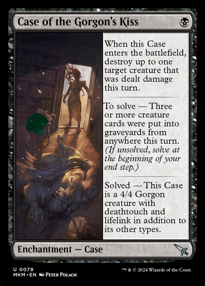 Case of the Gorgon's Kiss front