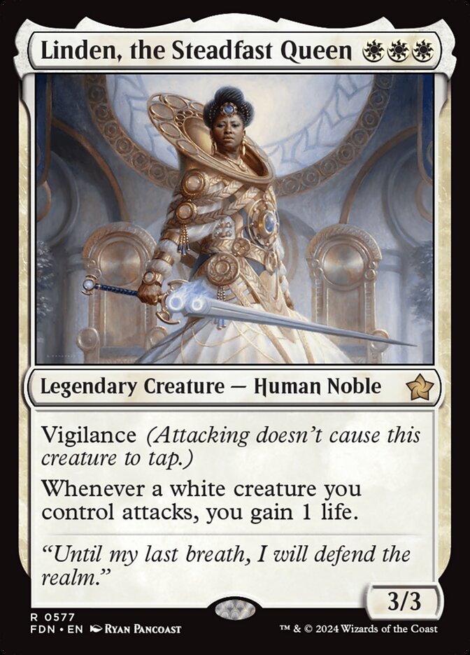 Linden, the Steadfast Queen front