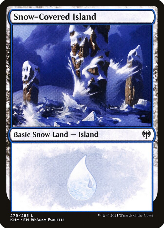 Snow-Covered Island front
