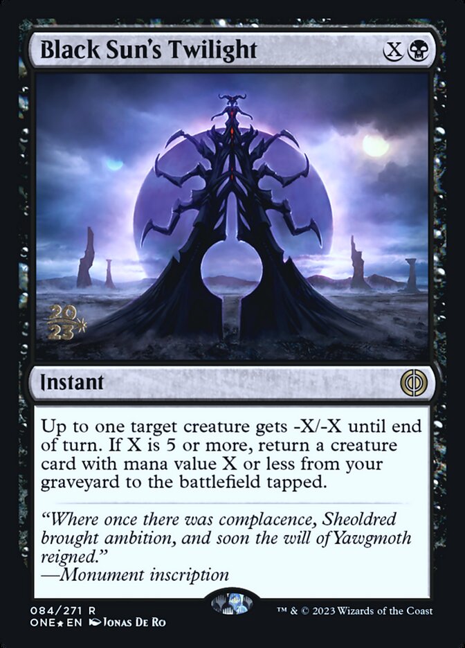 Black Sun's Twilight front