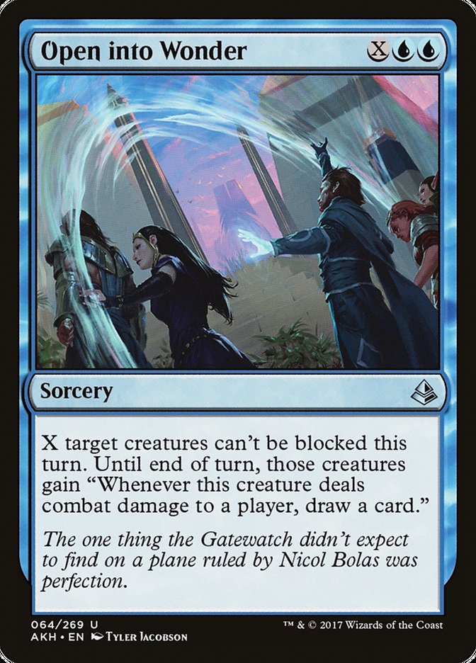Open into Wonder front
