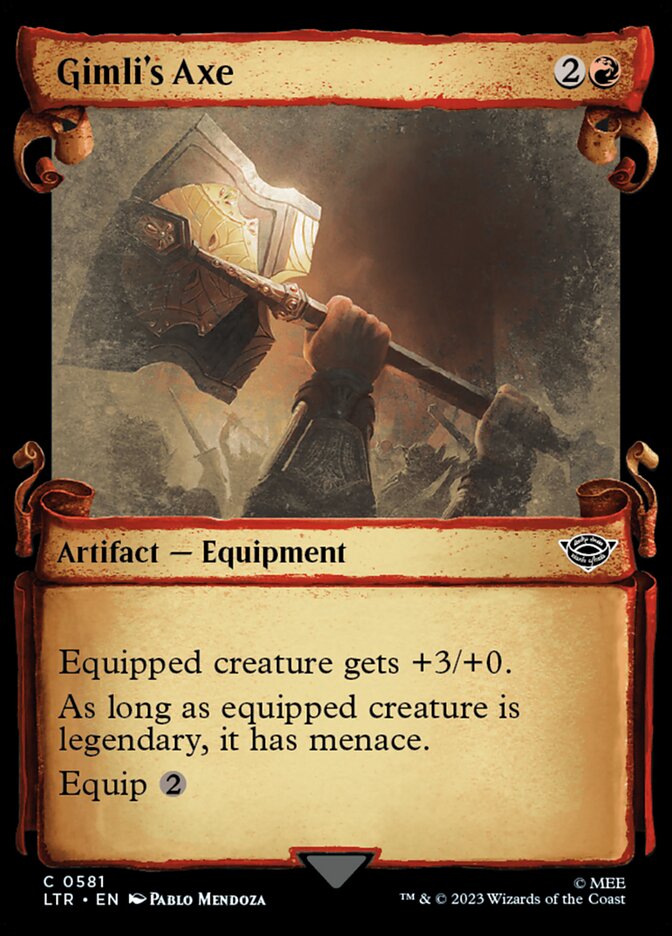 Gimli's Axe front