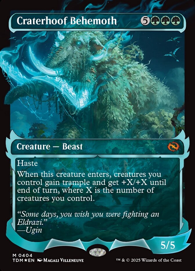 Craterhoof Behemoth front