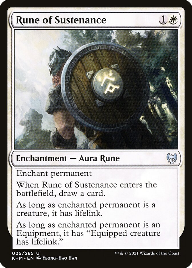Rune of Sustenance front