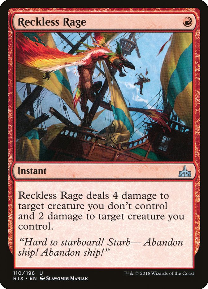 Reckless Rage front