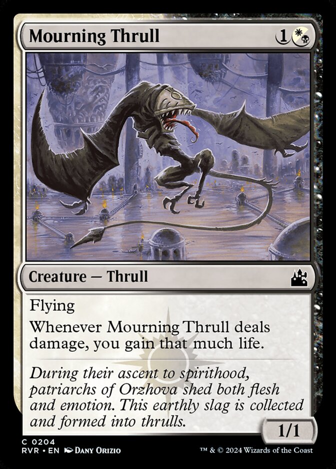 Mourning Thrull front