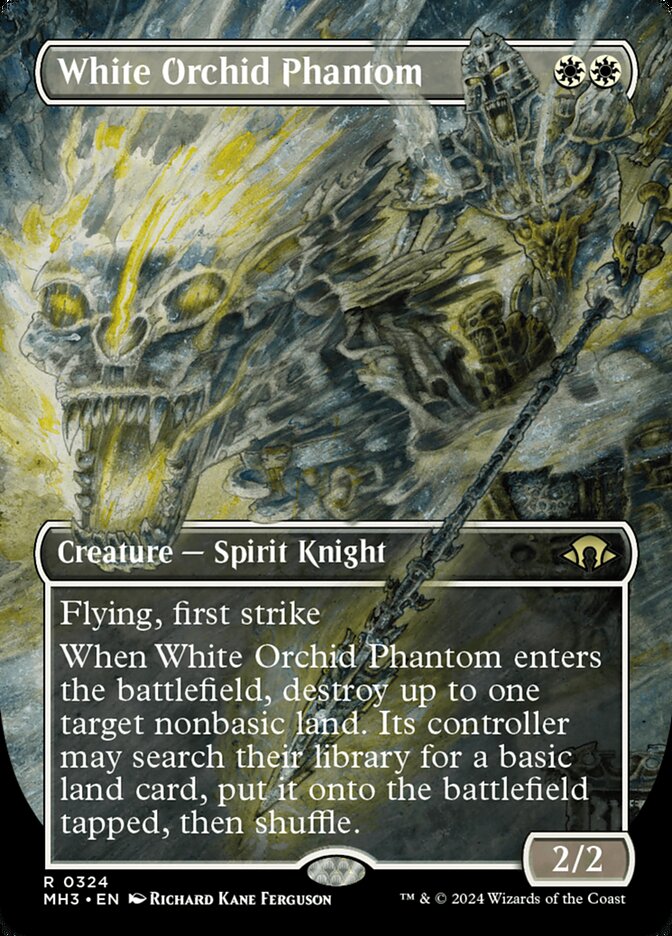 White Orchid Phantom front