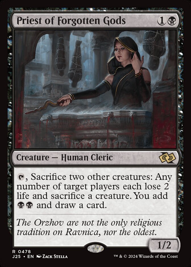 Priest of Forgotten Gods front