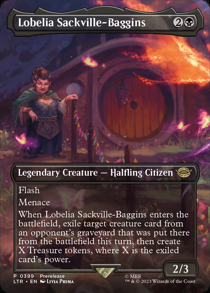Lobelia Sackville-Baggins front