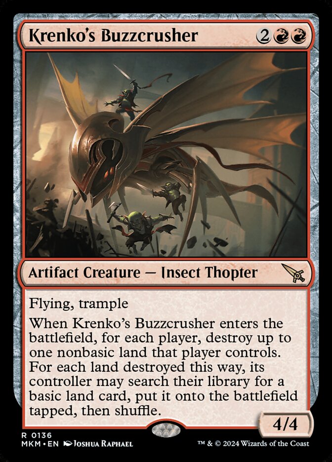 Krenko's Buzzcrusher front