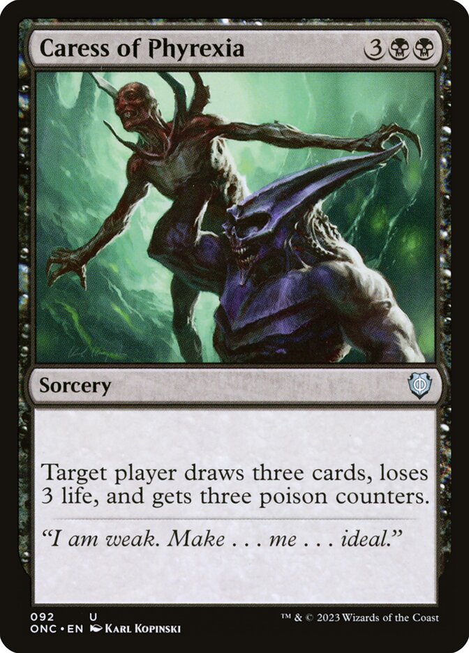 Caress of Phyrexia front