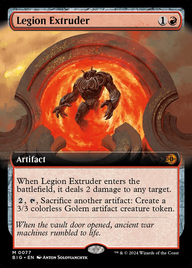 Legion Extruder front
