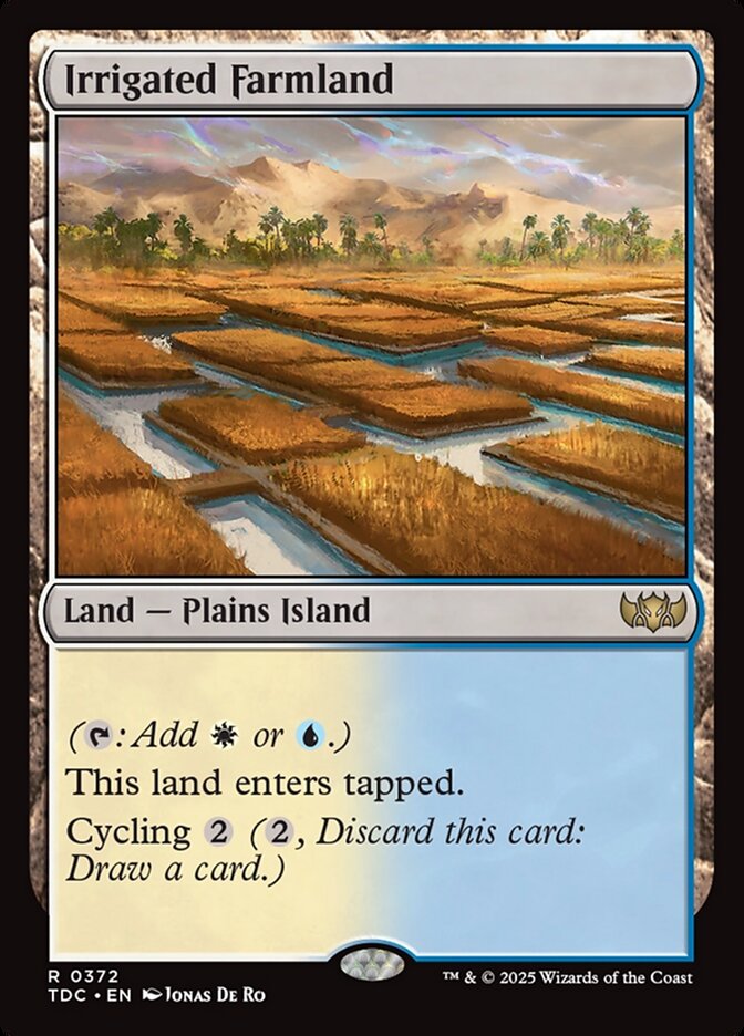 Irrigated Farmland front