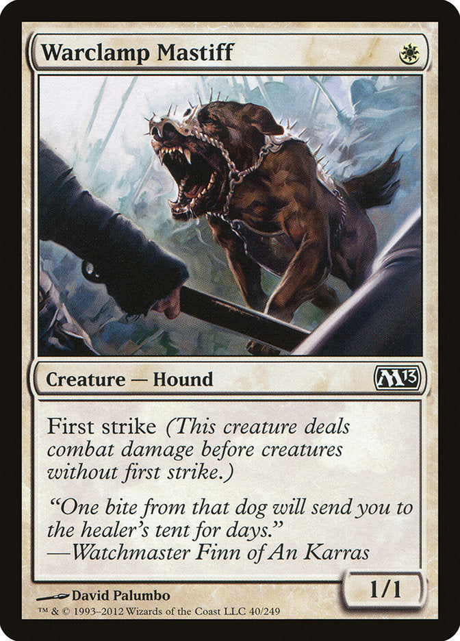 Warclamp Mastiff front