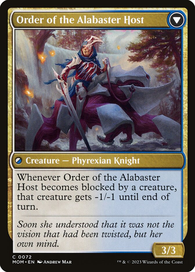 Order of the Mirror // Order of the Alabaster Host back
