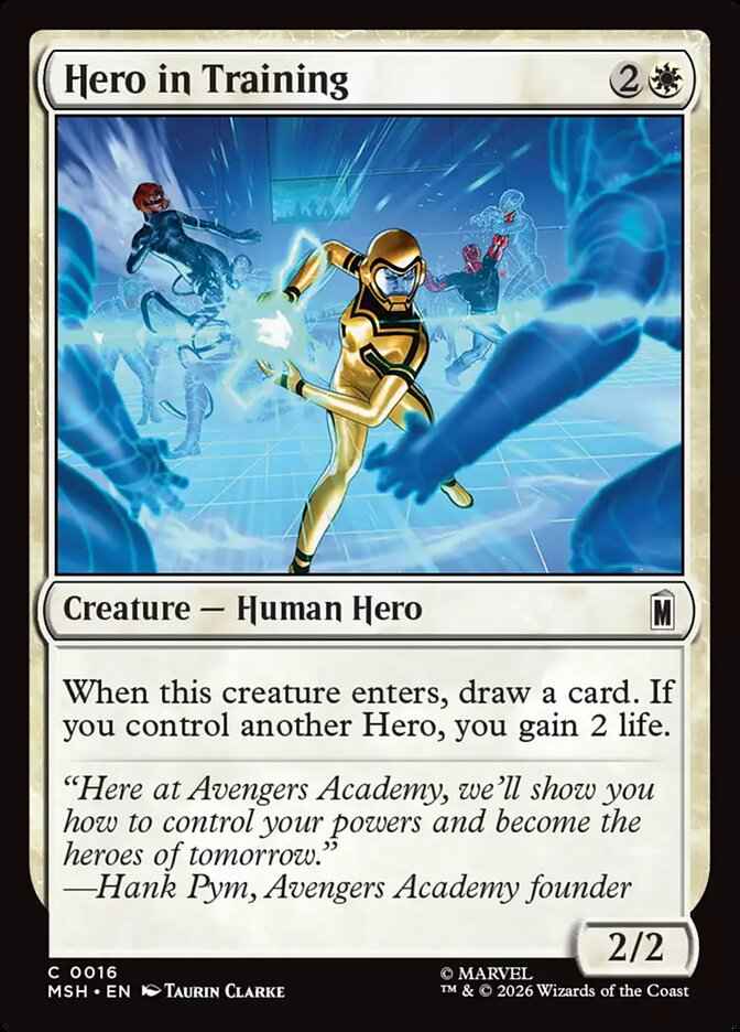 Hero in Training