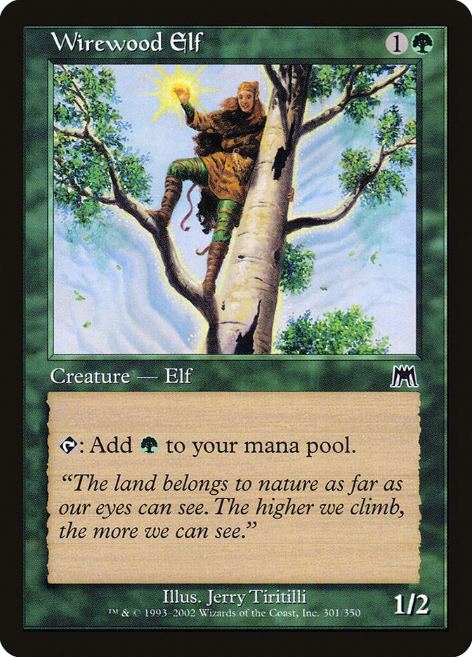 Wirewood Elf front