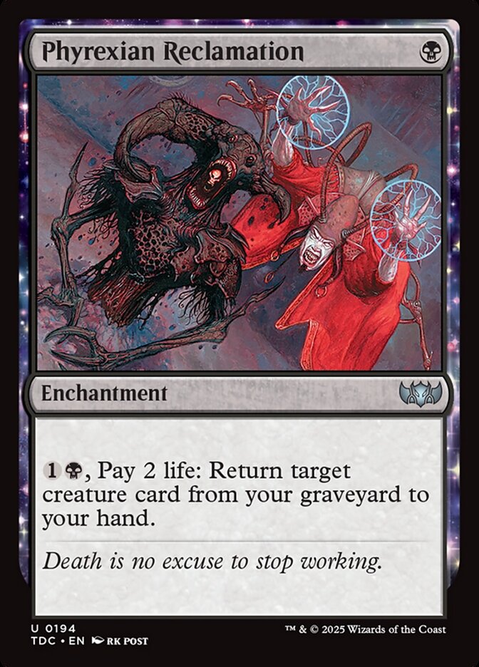 Phyrexian Reclamation front