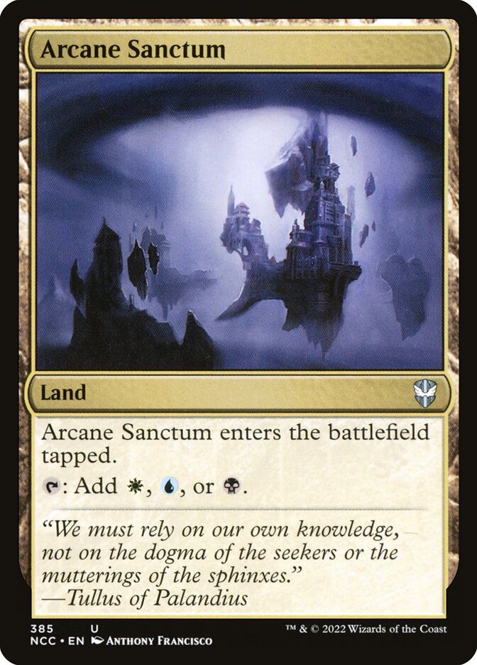 Arcane Sanctum front