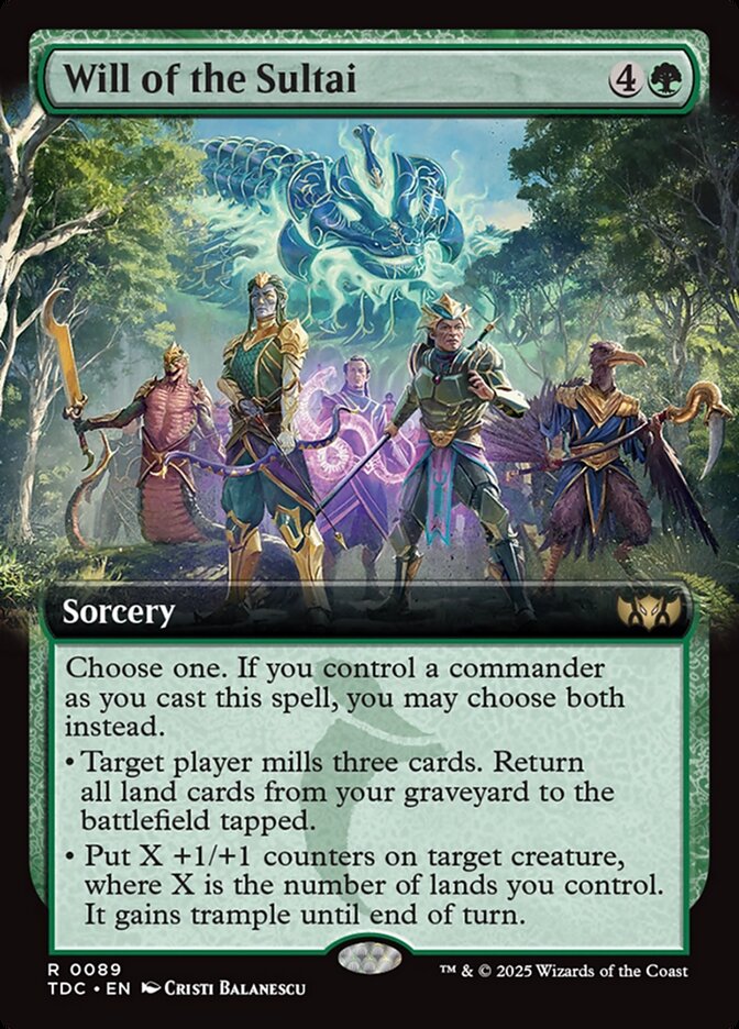 Will of the Sultai front