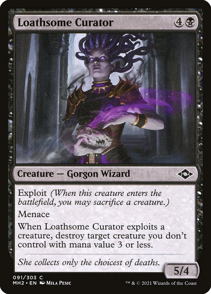Loathsome Curator front