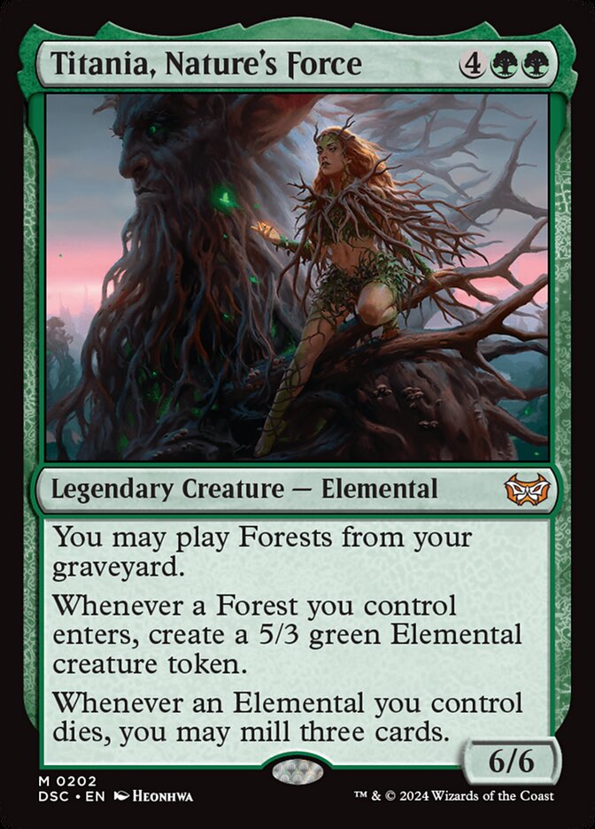 Titania, Nature's Force front