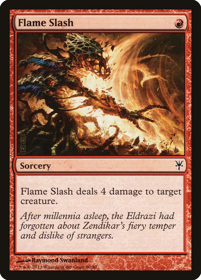 Flame Slash front
