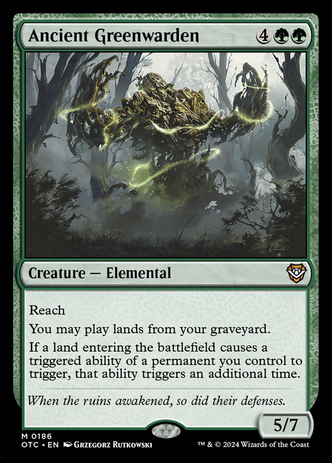 Ancient Greenwarden front