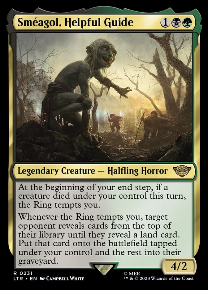 Sméagol, Helpful Guide front