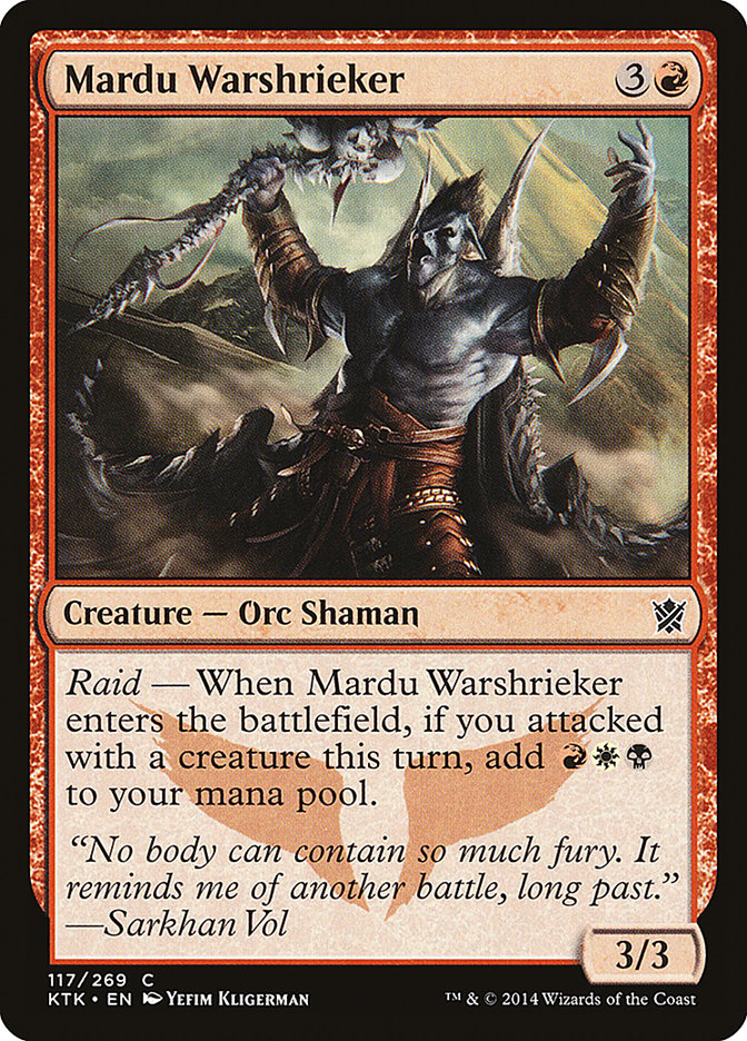 Mardu Warshrieker front