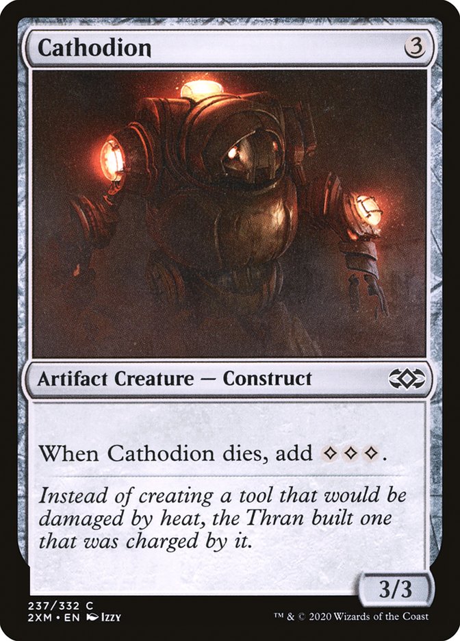 Cathodion front
