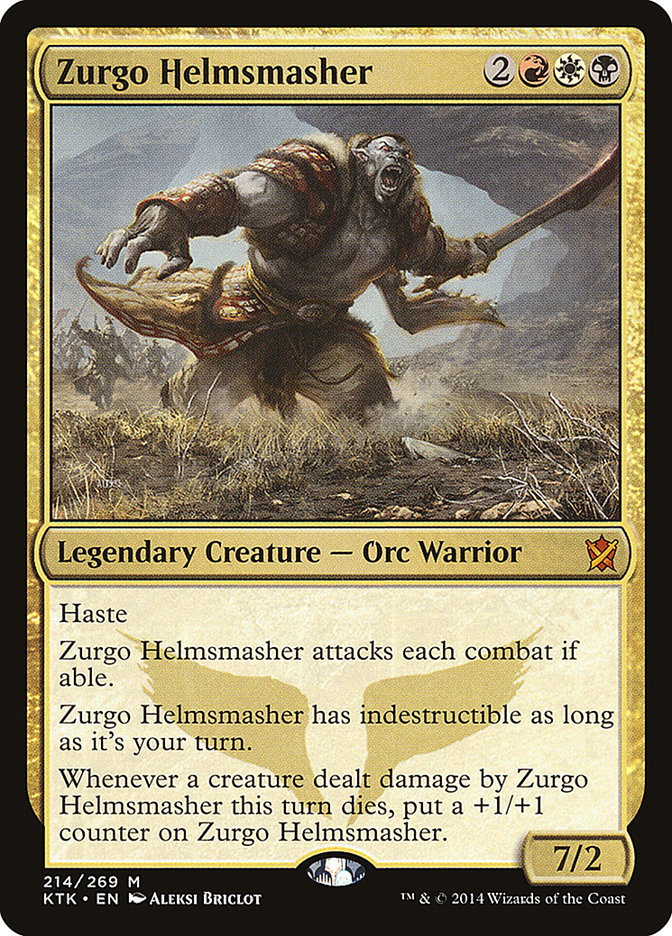 Zurgo Helmsmasher front
