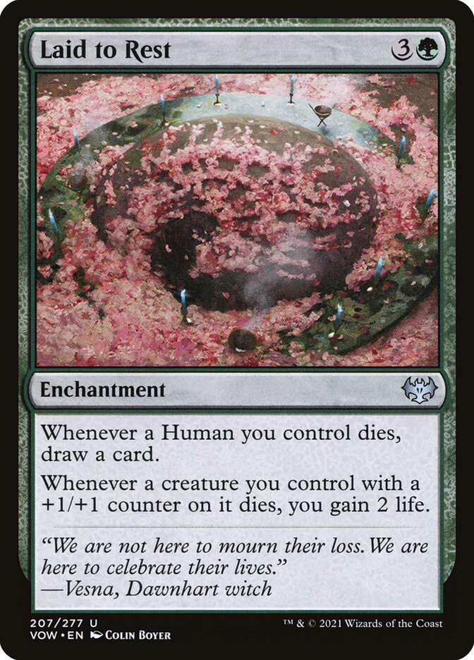Laid to Rest front
