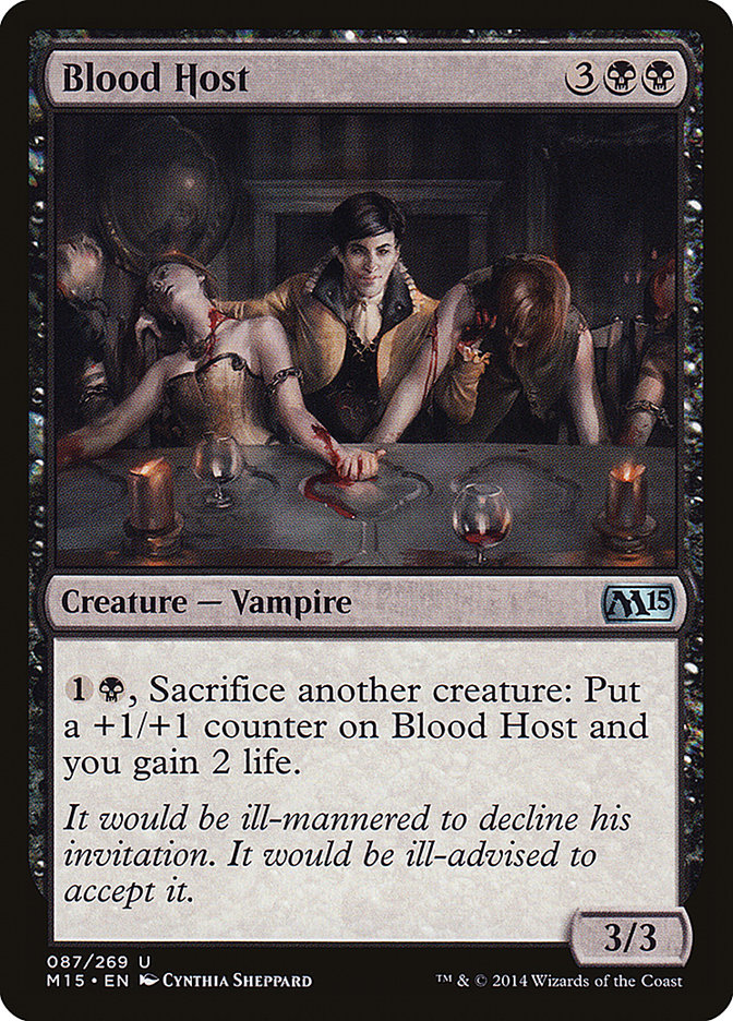 Blood Host front