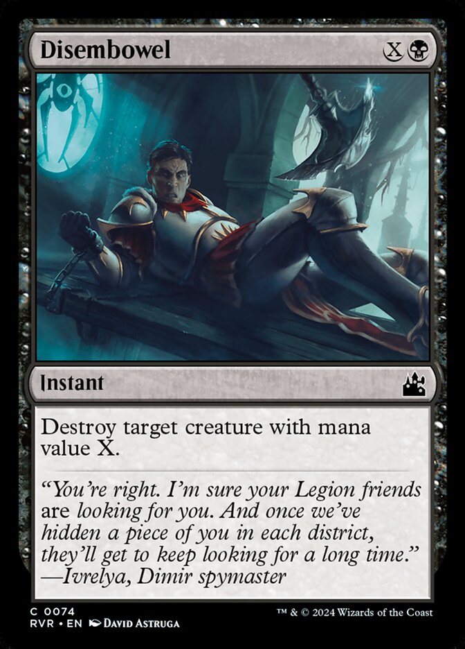 Disembowel front