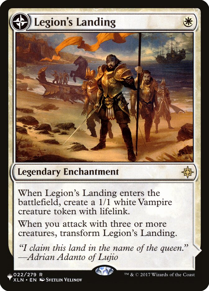 Legion's Landing // Adanto, the First Fort front