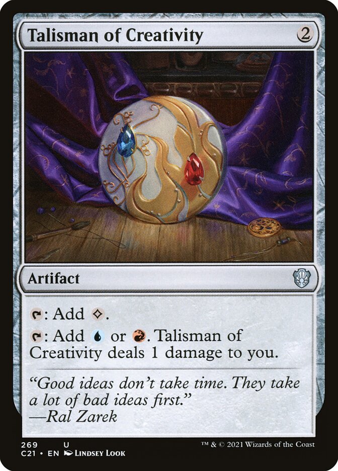 Talisman of Creativity front