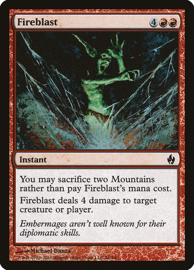 Fireblast front