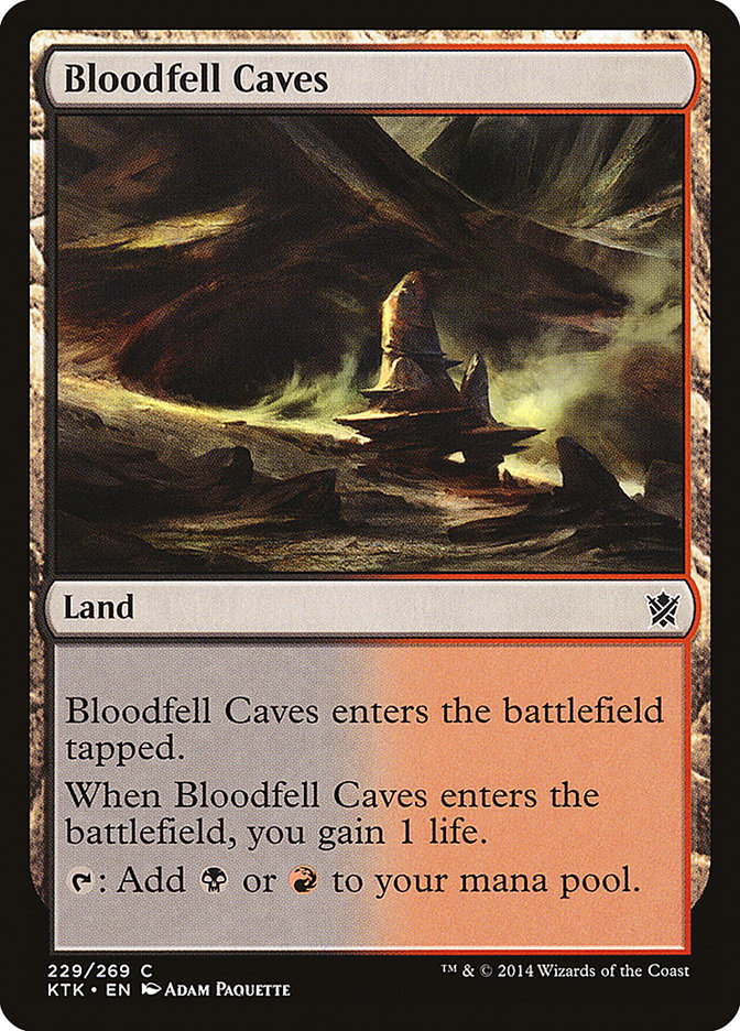 Bloodfell Caves front