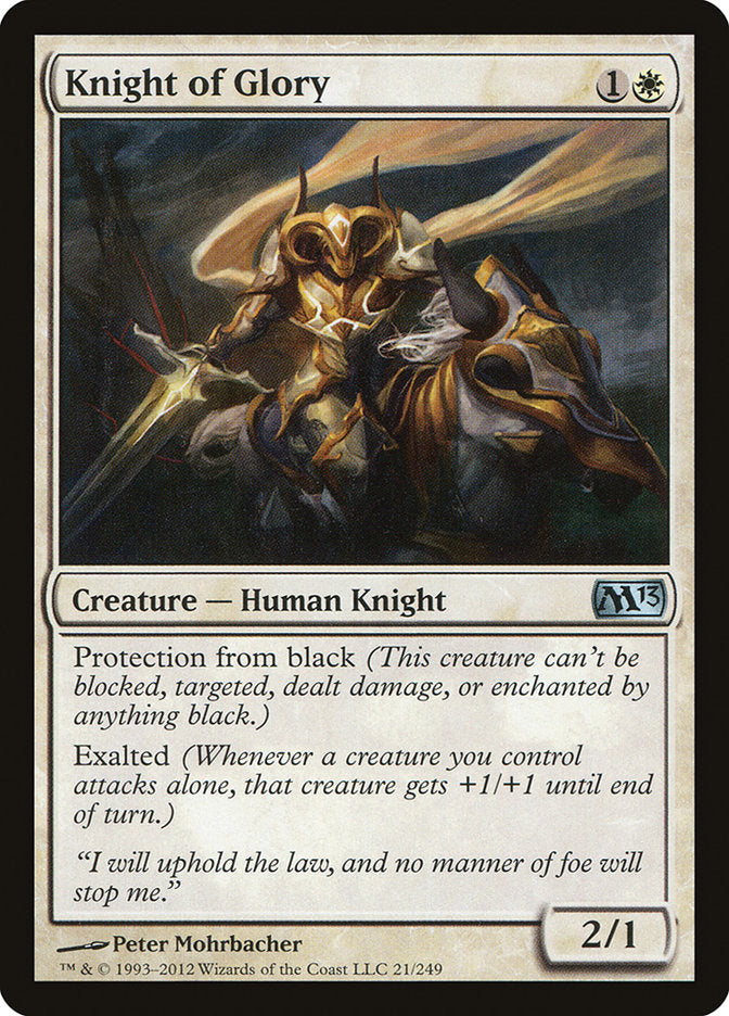 Knight of Glory front