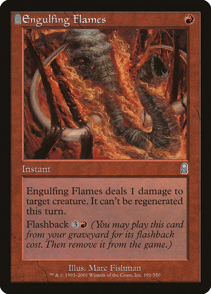 Engulfing Flames front