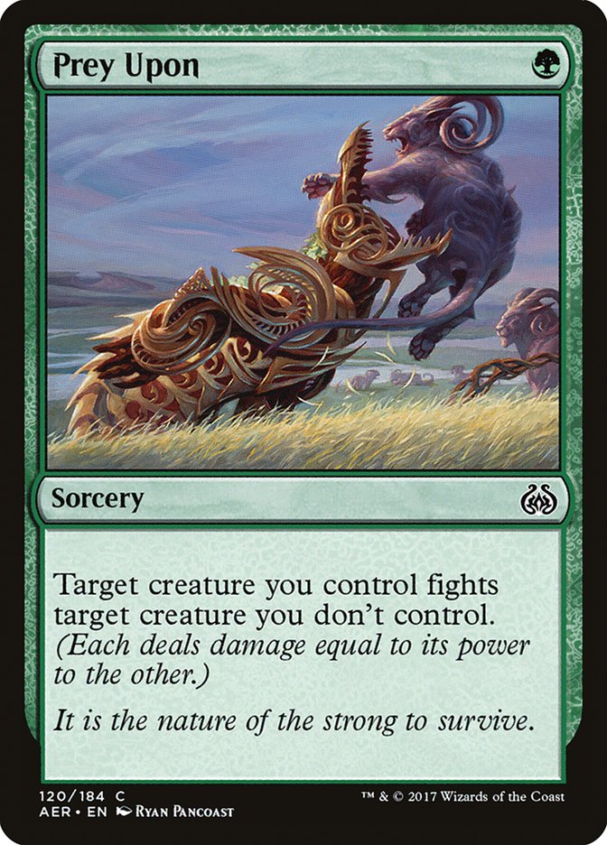 Prey Upon front
