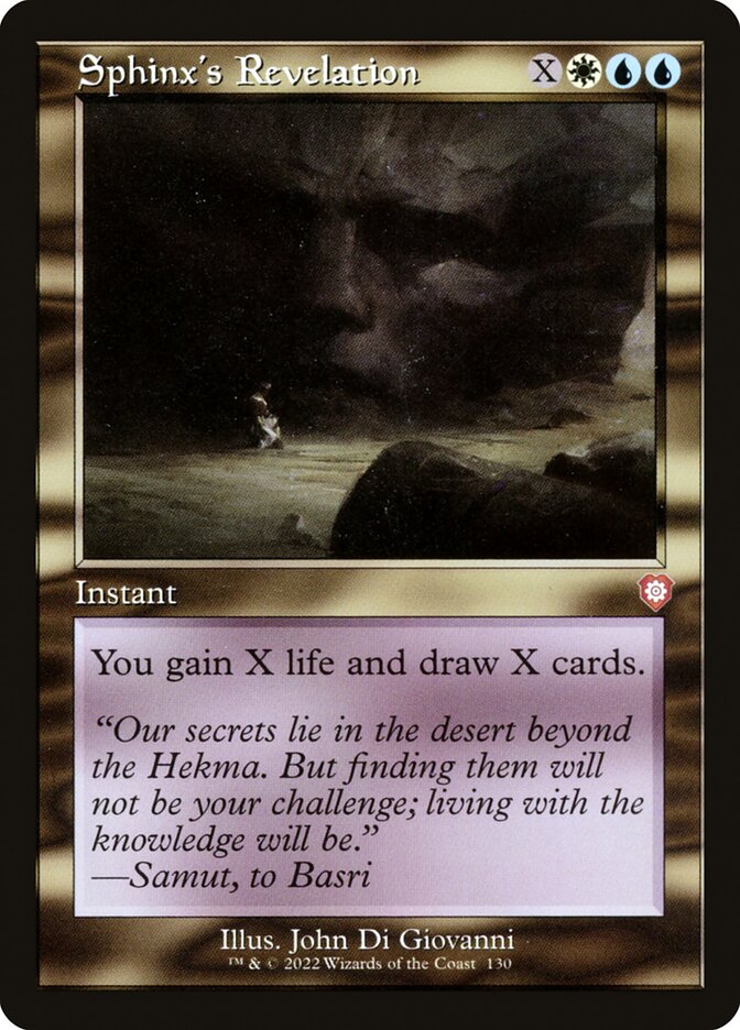 Sphinx's Revelation front