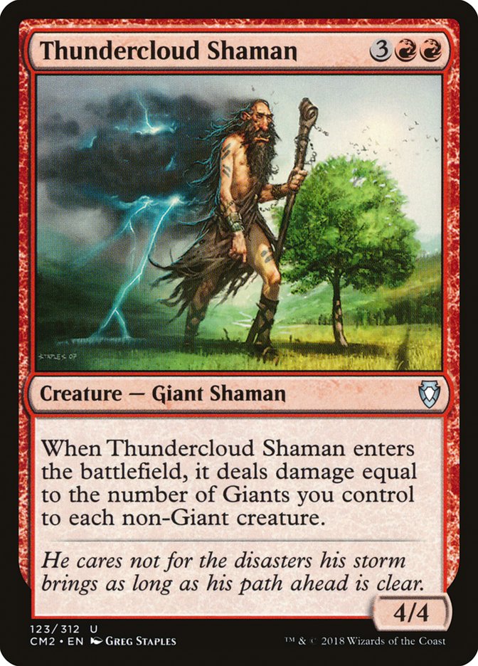 Thundercloud Shaman front