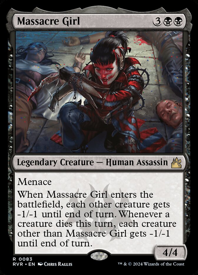 Massacre Girl front