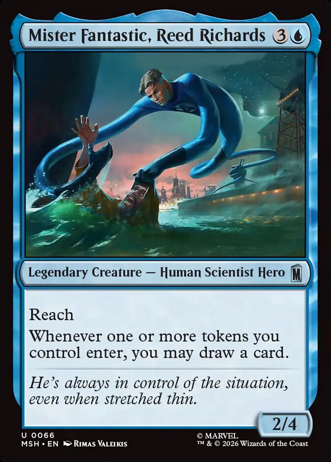 Mister Fantastic, Reed Richards front