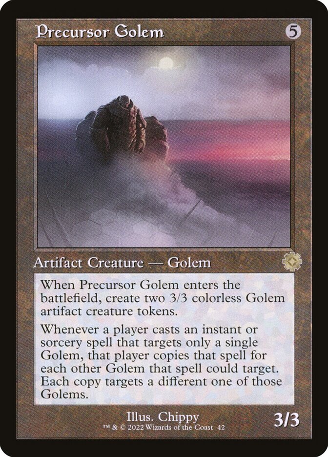 Precursor Golem front