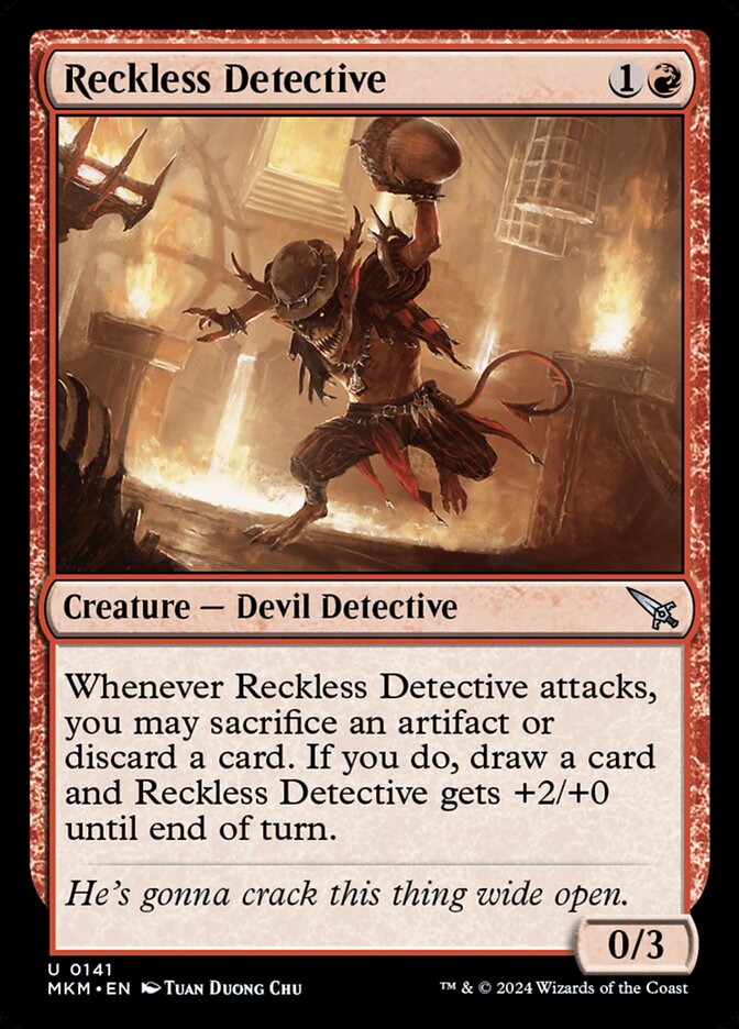 Reckless Detective front