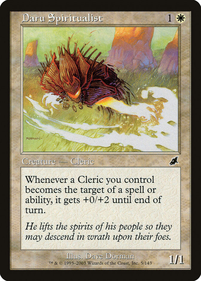 Daru Spiritualist front
